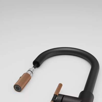Змішувач Franke Maris Stripes J 115.0747.674 Matte Black/Copper