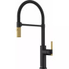 Змішувач Franke Maris Stripes Semi Pro 115.0747.679 Matte Black/Gold