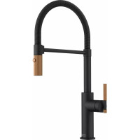 Змішувач Franke Maris Stripes Semi Pro 115.0747.680 Matte Black/Copper