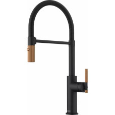 Змішувач Franke Maris Stripes Semi Pro 115.0747.680 Matte Black/Copper