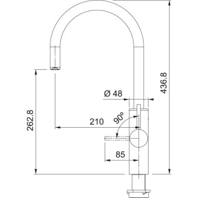 Змішувач Franke Mythos Water Hub 160.0731.755 золото