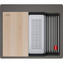 Мийка Franke KNG PRO 610-53 114.0749.502 сірий сланець