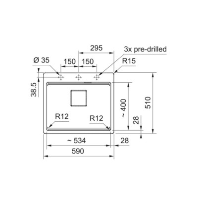 Мийка Franke KNG PRO 610-53 114.0749.502 сірий сланець