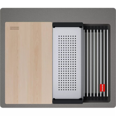 Мийка Franke KNG PRO 610-53 114.0749.503 сірий камінь