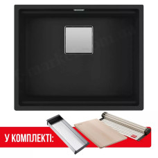 Мийка Franke KNG PRO 110-52 125.0750.486 чорний матовий