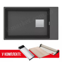 Мийка Franke KNG PRO 110-62 125.0750.497 сірий сланець