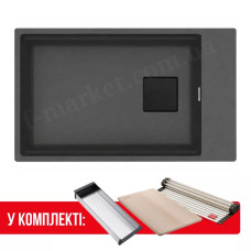 Мийка Franke KNG PRO 110-62 125.0750.498 сірий сланець