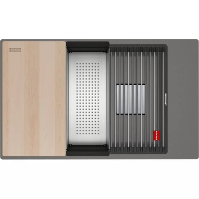 Мийка Franke KNG PRO 110-62 125.0750.499 сірий камінь