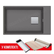 Мийка Franke KNG PRO 110-62 125.0750.499 сірий камінь