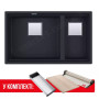 Мийка Franke KNG PRO 120 125.0750.514 чорний матовий
