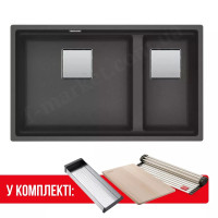 Мийка Franke KNG PRO 120 125.0750.516 сірий сланець