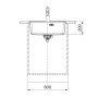 Мийка Комплект MRG 610-52 TL 114.0763.937 бежевий + SLIM 50
