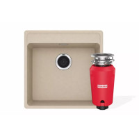 Мийка Комплект MRG 610-52 TL 114.0763.937 бежевий + SLIM 50