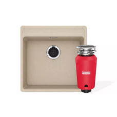 Мийка Комплект MRG 610-52 TL 114.0763.937 бежевий + SLIM 50