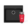 Мийка Комплект MRG 610-52 TL 114.0763.940 онікс + SLIM 50