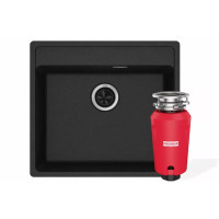 Мийка Комплект MRG 610-52 TL 114.0763.940 онікс + SLIM 50