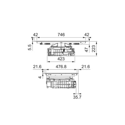 Варильна поверхня Franke FMY 8352 BA HI Mythos 2Gether Ultra Edge 340.0731.790