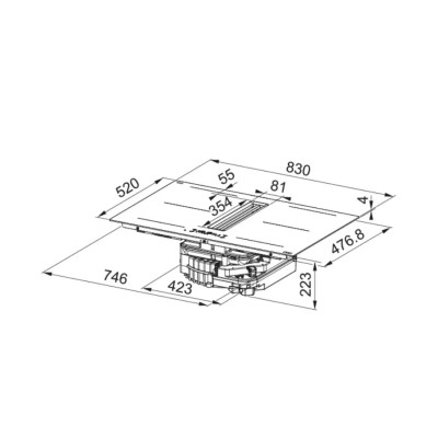 Варильна поверхня Franke FMY 8352 BAR HI Mythos 2Gether UltraEdge 340.0731.871