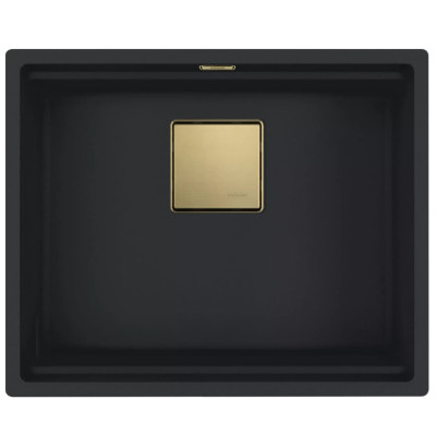 Мийка Franke KNG 110-52 Gold Edition 125.0755.503 чорний матовий