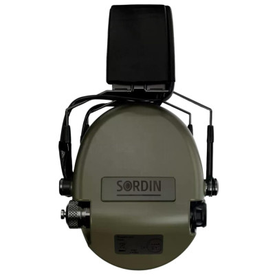 Активні навушники для стрільби Sordin Supreme Mil AUX Slim Headband Green 74308-06-S