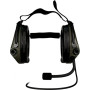 Активні навушники для стрільби Sordin Supreme Mil CC Neckband Green Nexus (з заднім тримачем)
