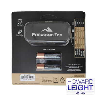 Налобний ліхтар Princeton Tec Byte Black 200lm