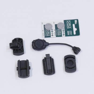 Тактичний ліхтар на шолом Night Evolution MPLS2 Black (White/InfraRed)
