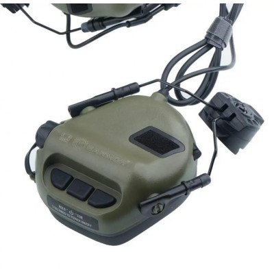 Активні захисні навушники Earmor M32H MOD4 (FG) Olive