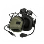 Активні захисні навушники Earmor M32H MOD4 (FG) Olive