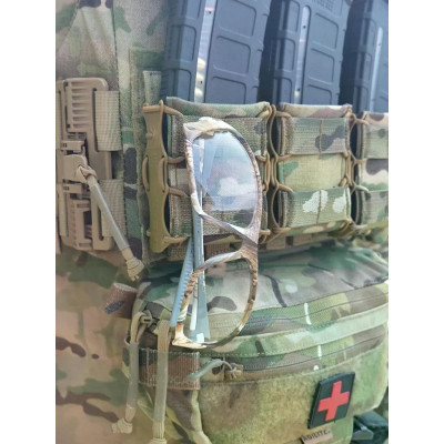 Окуляри захисні Global Vision Hercules-5 White Camo (gray), сірі в камуфльованій оправі
