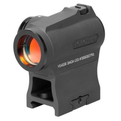 Коліматорний приціл Holosun – HS403R Red Dot Sight – Low mount & 1/3 Co-witness Mount. HS403R-RD