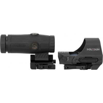 Коліматорний приціл Holosun HS510C та збільшувач HM3X (Combo Set)