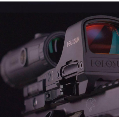 Коліматорний приціл Holosun HS510C та збільшувач HM3X (Combo Set)