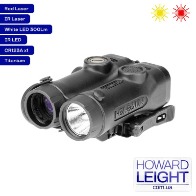 Тактичний блок HOLOSUN LE321R (LE321R) Red + IR / White + IRilluminator