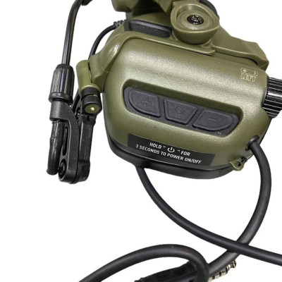 Активні захисні навушники Earmor M32X Mark3 (FG) Olive