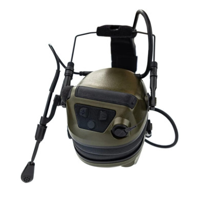 Активні захисні навушники Earmor M33 (FG) Olive з Bluetooth та гарнітурою