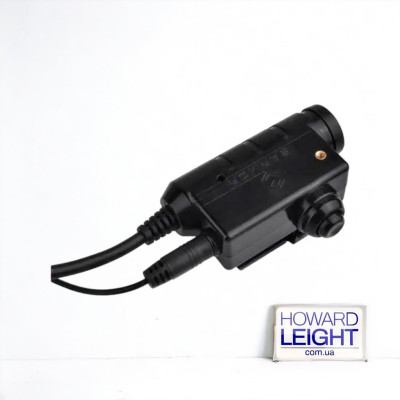 Кнопка PTT Earmor M52 + пальцева кнопка для радіостанцій Motorola DP4400, DP4800