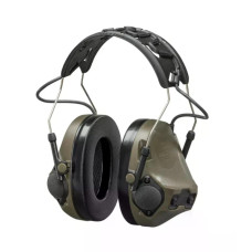 Активні тактичні навушники 3M PELTOR ComTac VIII (MT14H418A-02 GN), без мікрофона і кабеля до рації
