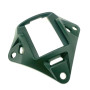 Металевий кронштейн платформа кріплення шрауд NVG Mount зірка на тактичний шолом, Олива