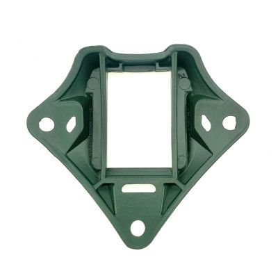 Металевий кронштейн платформа кріплення шрауд NVG Mount зірка на тактичний шолом, Олива
