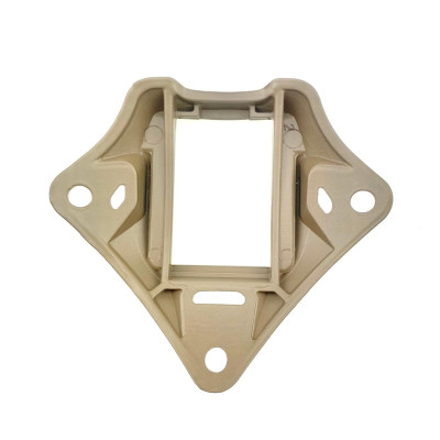 Металевий кронштейн платформа кріплення шрауд NVG Mount зірка на тактичний шолом, Койот