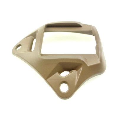 Металевий кронштейн платформа кріплення шрауд NVG Mount зірка на тактичний шолом, Койот