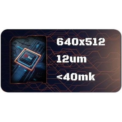Тепловізійний приціл INFIRAY (iRay) RICO Micro RH25 / PFN640+