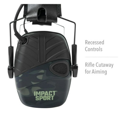 Активні навушники Impact Sport R-02527 Black MultiCam