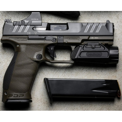 Коліматорний приціл пістолетний Holosun SCS-PDP-GR MOA + 32 MOA для Walther PDP 2.0