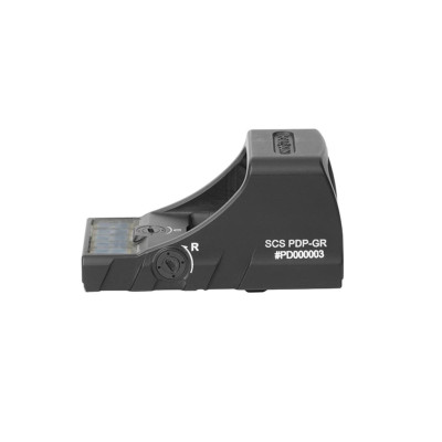 Коліматорний приціл пістолетний Holosun SCS-PDP-GR MOA + 32 MOA для Walther PDP 2.0