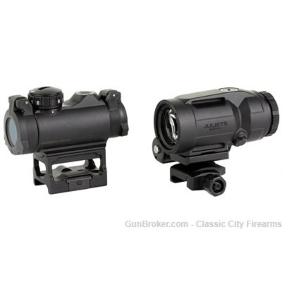 Коліматорний приціл SigSauer Romeo-MSR зі збільшувачем Juliet5-Micro 1-5X