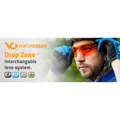 Окуляри захисні тактичні із змінними лінзами Venture Gear KIT