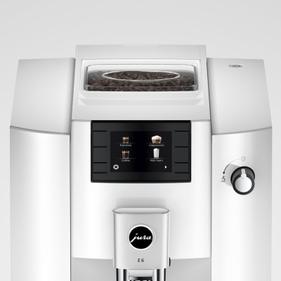 Кавомашина JURA E6 Piano White EC (15438)