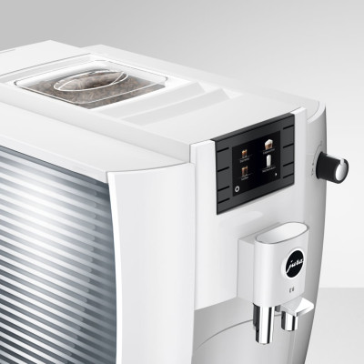 Кавомашина JURA E6 Piano White EC (15438)